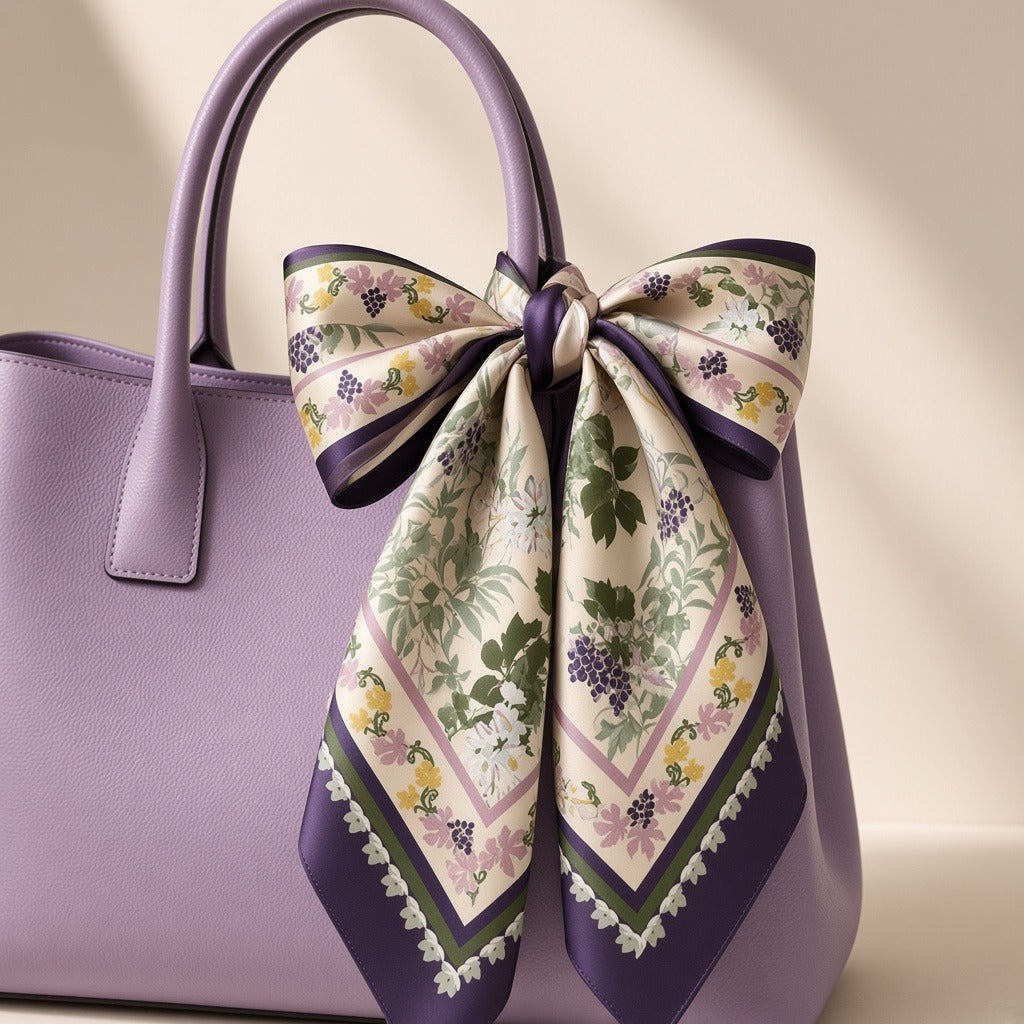 Lilac Garden – Bag Tie